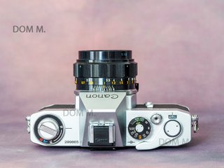 Canon EX AUTO QL Objetivo EX 50mm 1:1.8