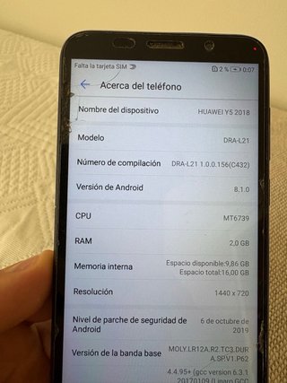 Huawei Y5 Nero