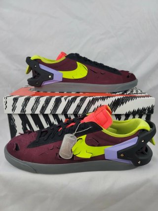 Nike Blazer Low x Acronym Night Maroon Talla 40