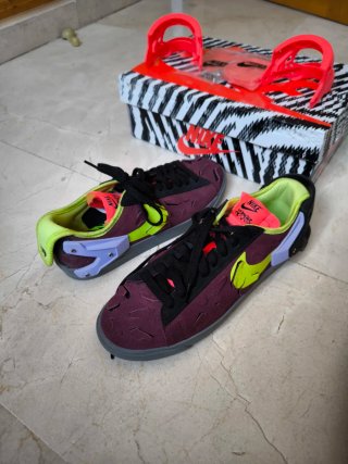 Nike Blazer Low x Acronym Night Maroon Talla 40