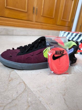 Nike Blazer Low x Acronym Night Maroon Talla 40