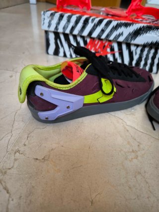 Nike Blazer Low x Acronym Night Maroon Talla 40