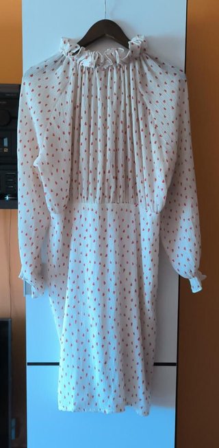 Vestido Jovonna London S Estampado Plisado