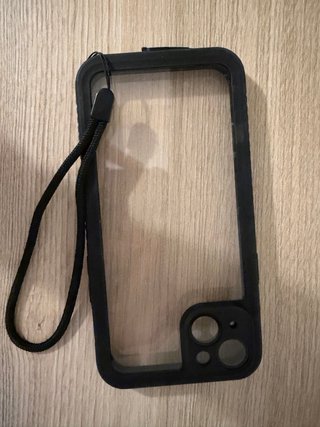 Funda Lanhiem iPhone 15 Plus Negra