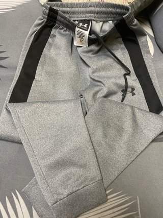 Chándal Under Armour Niñ@ Gris/Negro