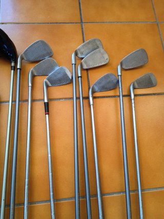 Conjunto Palos de Golf son 17