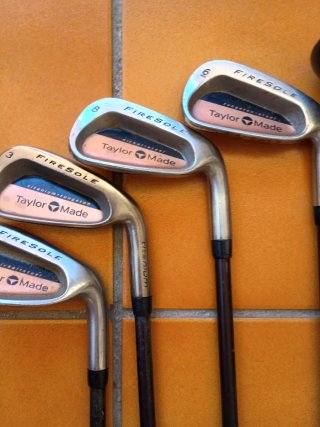 Conjunto Palos de Golf son 17
