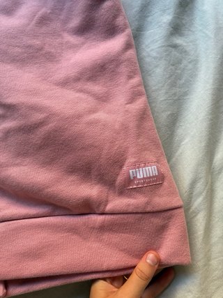 Chaqueta Puma Rosa con Cremallera y Capucha