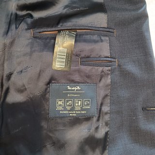 Traje Emilio Tucci Talla 54 Azul