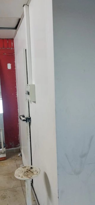 Cámara frigorífica 2.57m ancho x 2.57m fondo