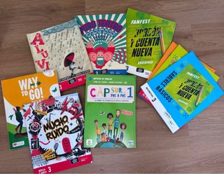 Libros Bachiller, ESO y PRIMARIA