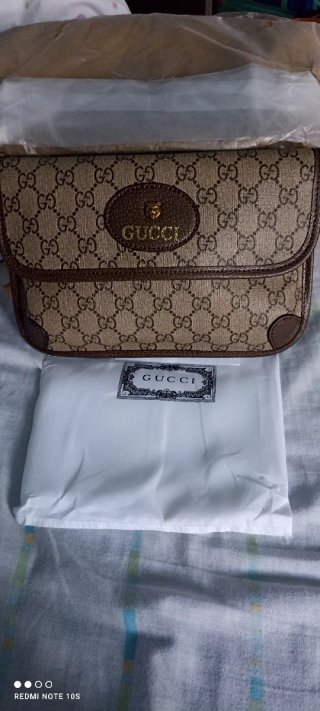 Riñonera Gucci Beige y Marrón