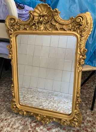 Espejo Dorado elegante barroco