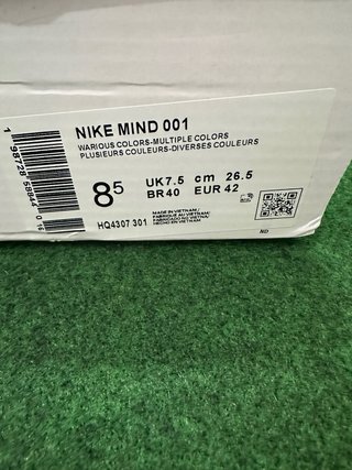 Nike Mind 001 Tamanco Azul Turquesa Tamanho 42