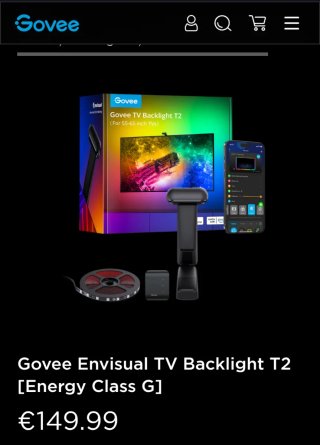 Govee Envisual TV Backlight T2