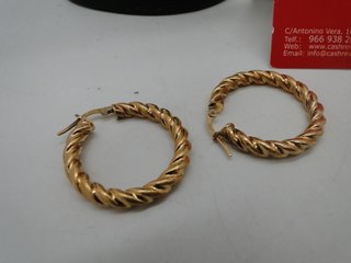 PENDIENTES DE ORO 18K (181546)