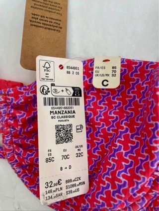 Bikini Etam Nuevo con Etiqueta