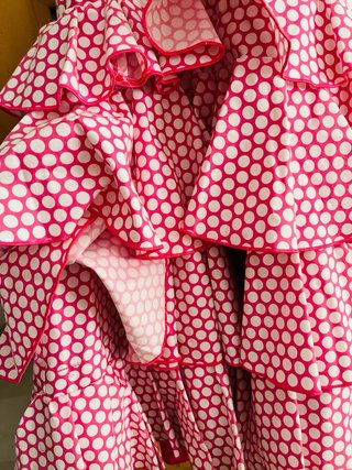 Traje de flamenca niña 6-7 años