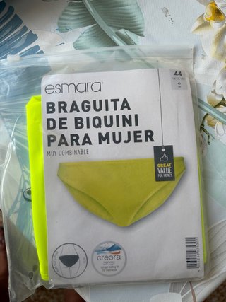 Esmara Braguita Bikini Mujer Talla 44