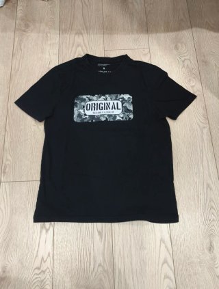 Camiseta Negra Original Talla S