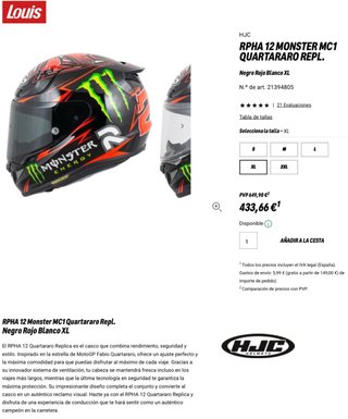Casco HJC RPHA 11 QUARTARARO REPLICA