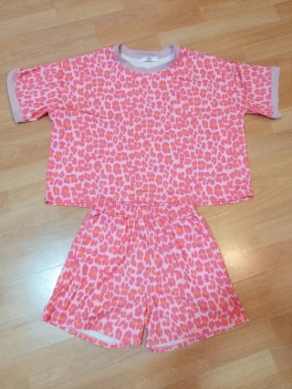 Conjunto FS Camiseta y Bermuda Estampado Animal Pr