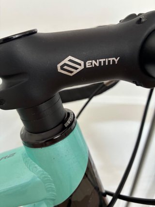 Bicicleta Gravel Mint/Negra