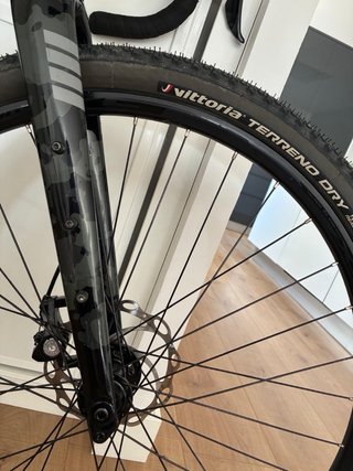 Bicicleta Gravel Mint/Negra
