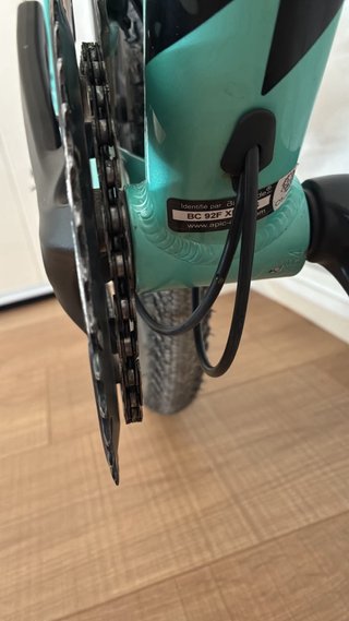 Bicicleta Gravel Mint/Negra