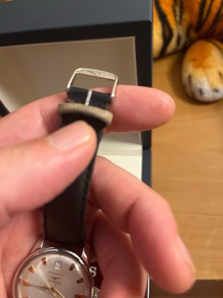 Reloj Longines Automático Esfera Plateada