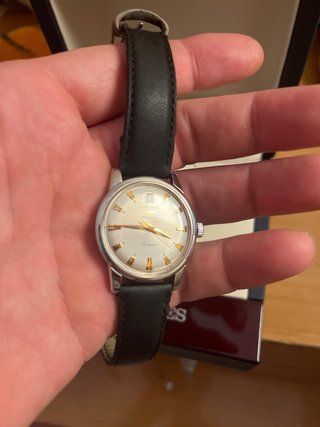 Reloj Longines Automático Esfera Plateada