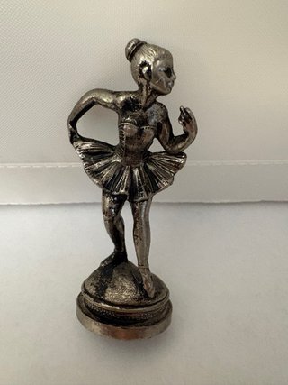 Coppia statuette ballerine vintage