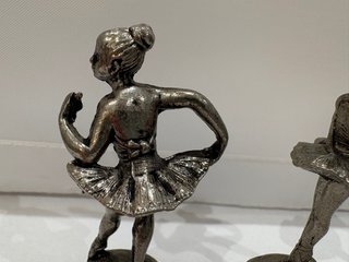 Coppia statuette ballerine vintage