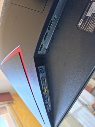 Monitor AOC 27'' 240Hz Curvo (C27G2ZU)