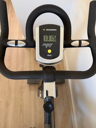 Bicicleta Spinning Diadora Gris/Amarillo