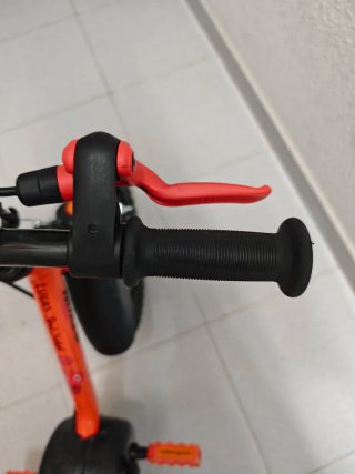 Bicicleta infantil Btwin 14 naranja