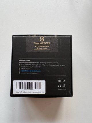 Auriculares SoundPeats Q12 Negro/Verde
