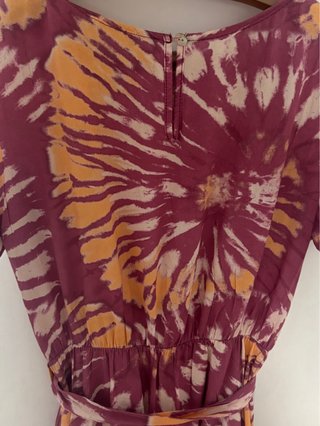 Vestido midi estampado verano