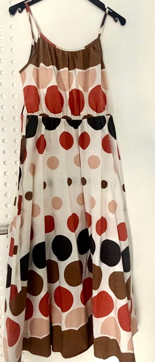 Vestido Verano Popelín Lunares