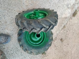 Ruedas para motocultor tractor motoazada (2uds)