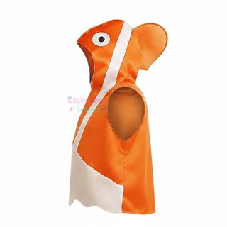 Disfraz Pez Naranja Talla Única M/L