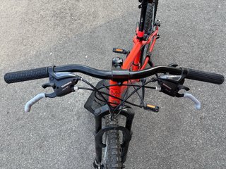 Bicicleta Moma GTT 24 Naranja