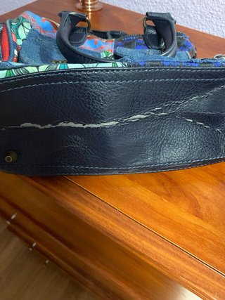 Bolso Desigual Multicolor. Vaquero
