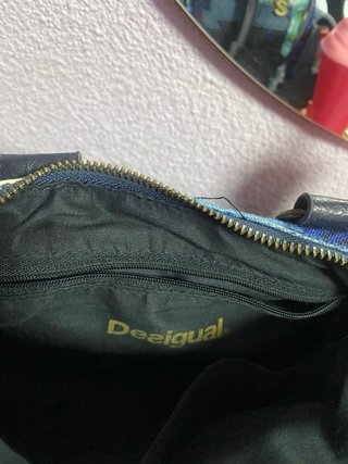 Bolso Desigual Multicolor. Vaquero