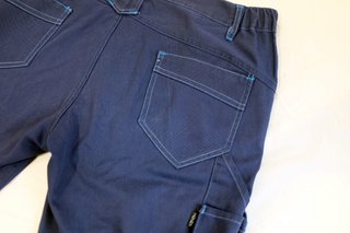 Pantaloncini da lavoro blu navy Monza