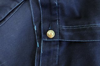 Pantaloncini da lavoro blu navy Monza