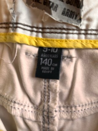 Lote 6 pantalones vaqueros cortos niño