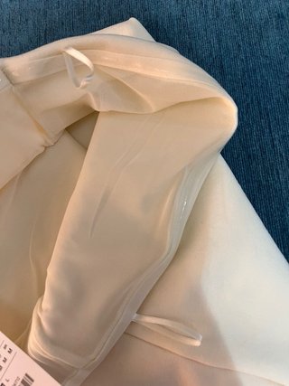 Vestido tubo Zara beige Talla M