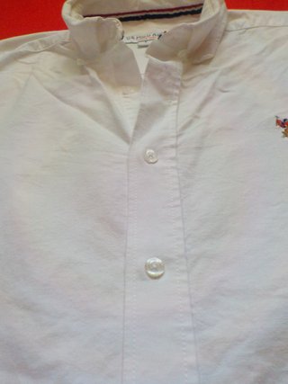 Camisa Blanca U.S. Polo Assn. Talla L