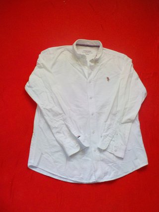 Camisa Blanca U.S. Polo Assn. Talla L